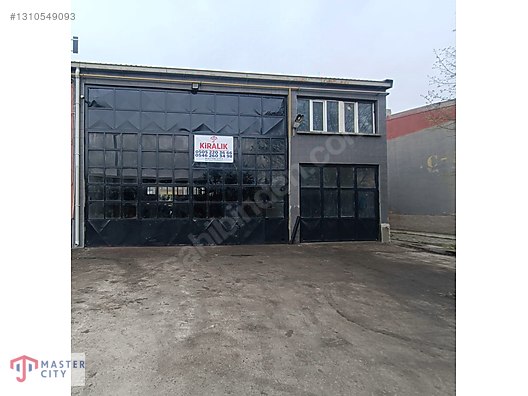 TEKSAN SANAYİ'DE ÖN VE ARKA CEPHELİ KİRALIK 340 M2, ÇİFT İŞYERİ