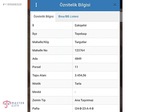 TURGUTLAR' DA YATIRIMA UYGUN TARLA